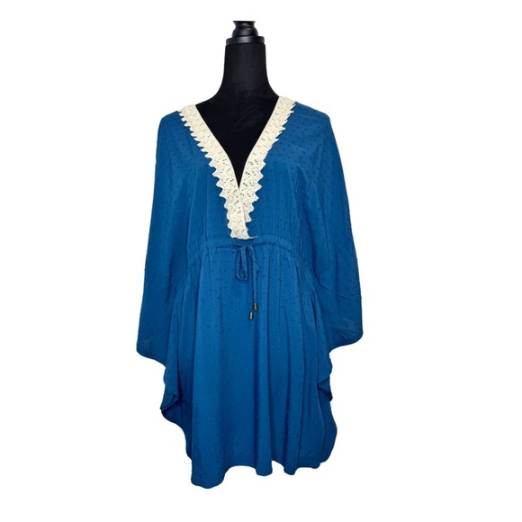 Dotti Arcadian Breeze Cover-Up Teal - Picture 2 of 11